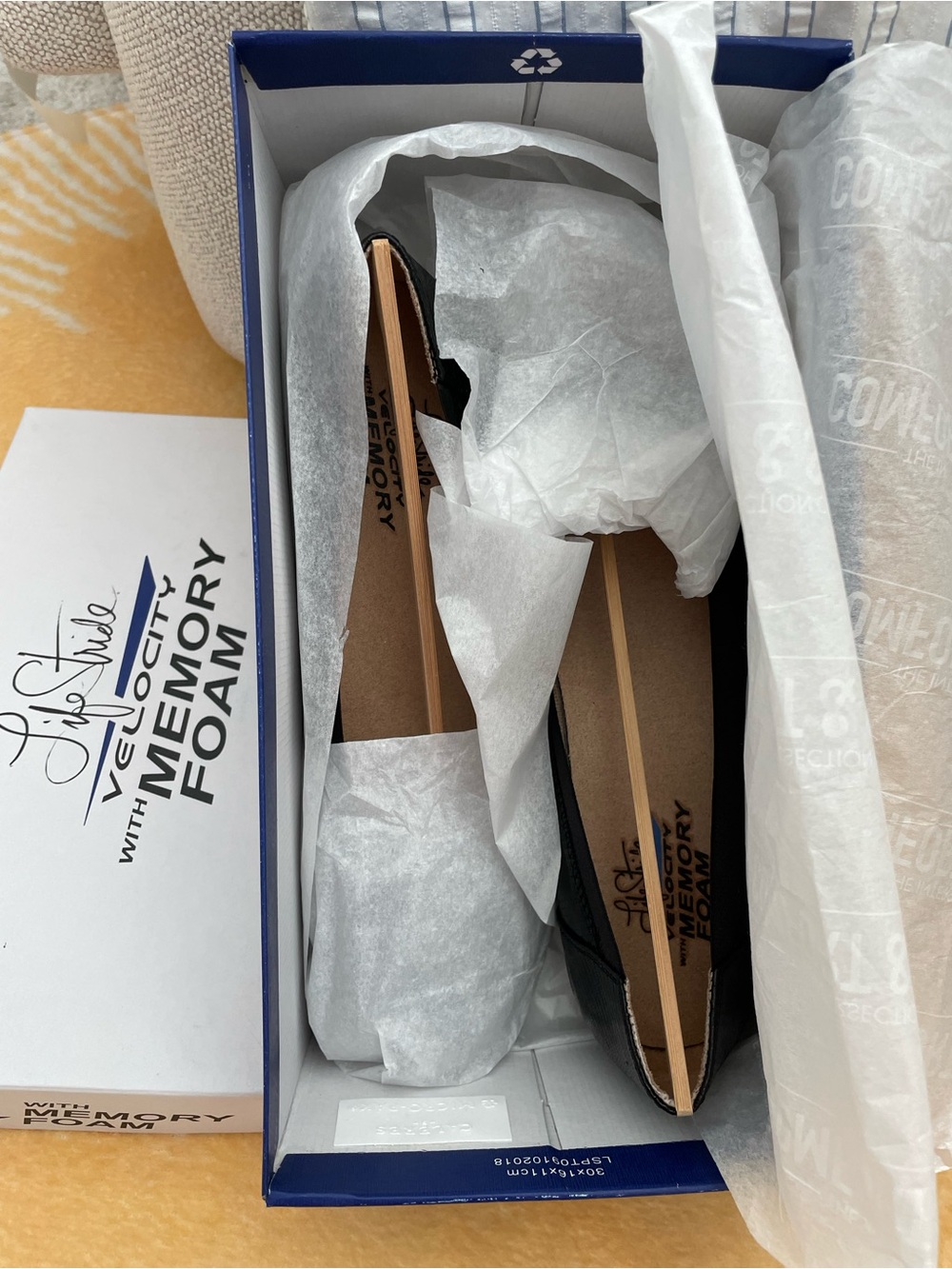 LifeStride Indigo Velocity Memory Foam Wedge Navy Liz. 8.5 M - Picture 9 of 9